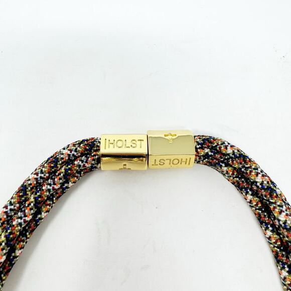 Holst + Lee Colorblock Necklace Classic Gold Multi - Picture 5 of 5